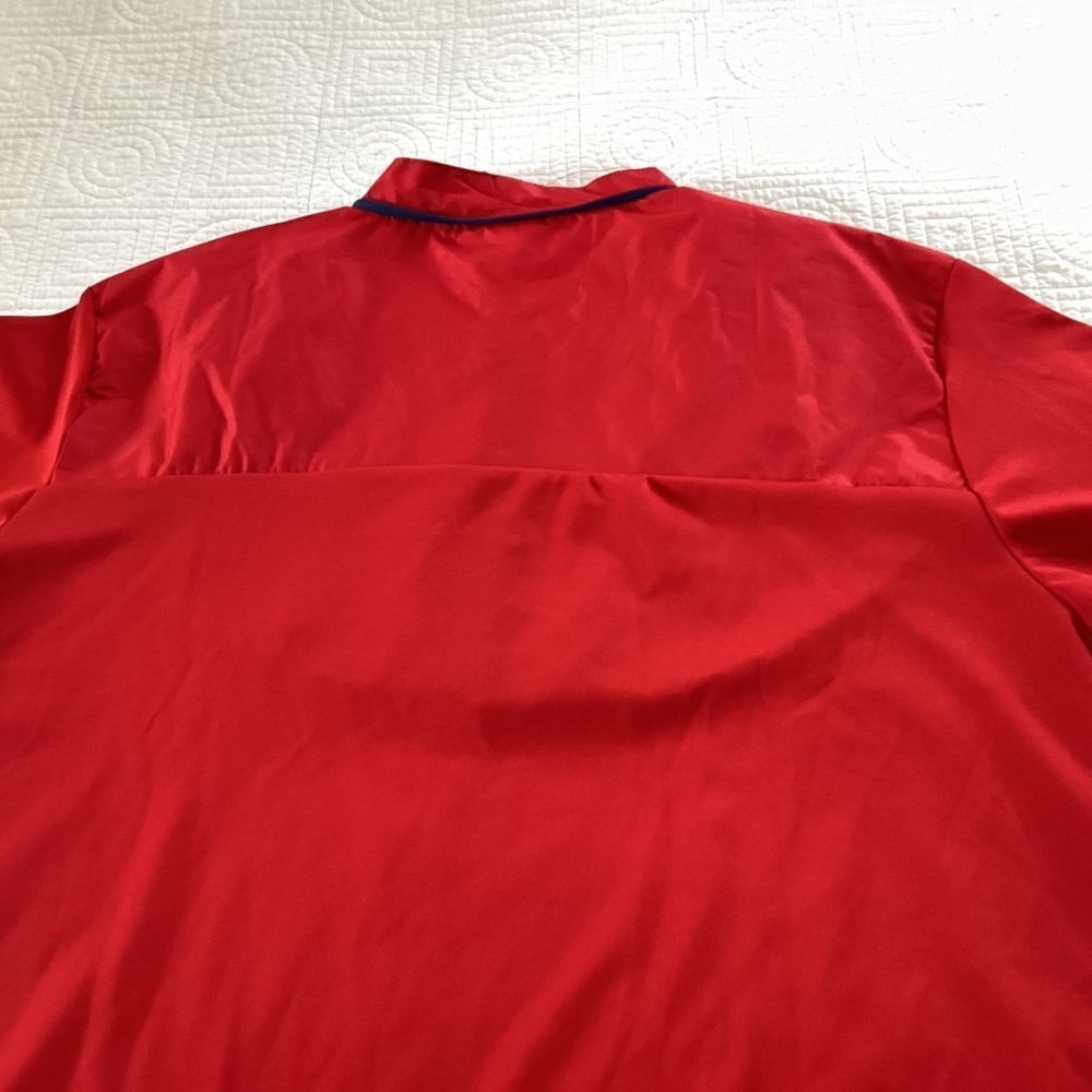 St. Louis Cardinals MLB 1/4 Zip Pullover Warm Up Jacket Monsanto XL - Picture 2 of 13